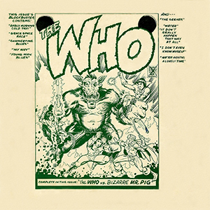 The Who Vs. The Bizarre Mr. Pig - LP (Front Cover)