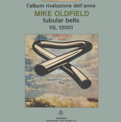 Mike Oldfield - Tubular Bells / Froggy Went A-Courting - 1974 Italy 45