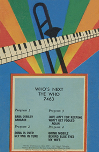 The Who - Who's Next - 1971 USA 8-Track (Pirate)