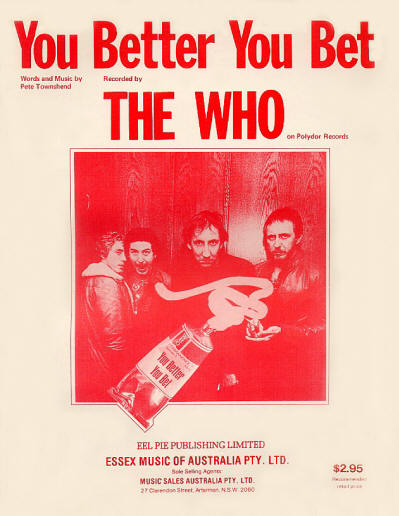 You_Better_You_Bet-1981-Australia-Sheet-Music-The_Who
