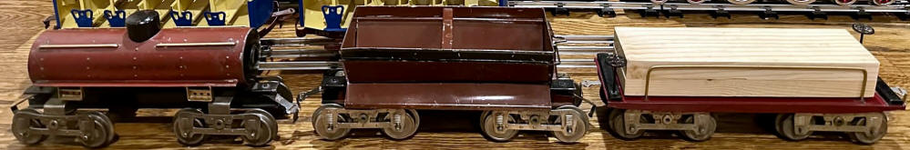 Lionel Number 6 - 622 Set -Standard Gauge Cars